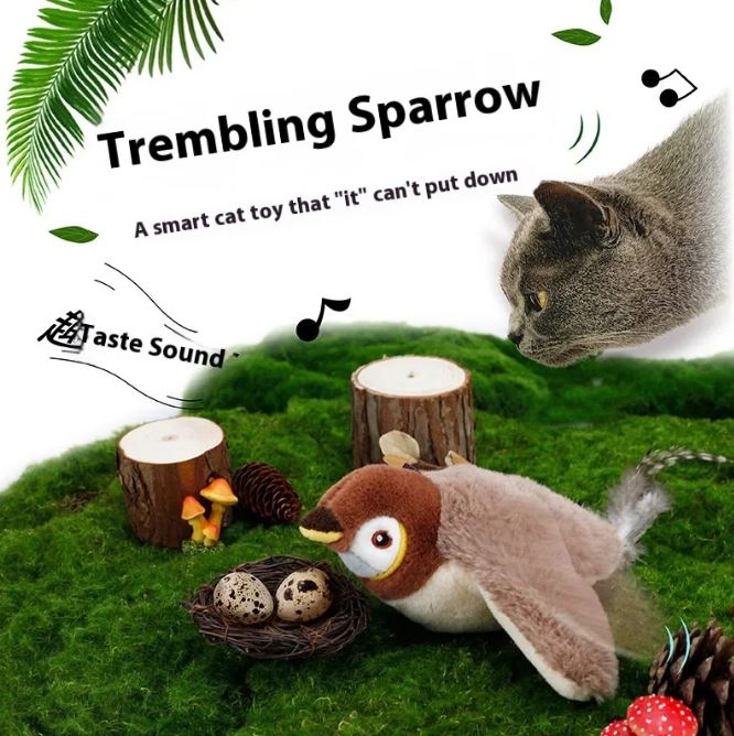 Flapping Bird Cat Toy by My Store 4
