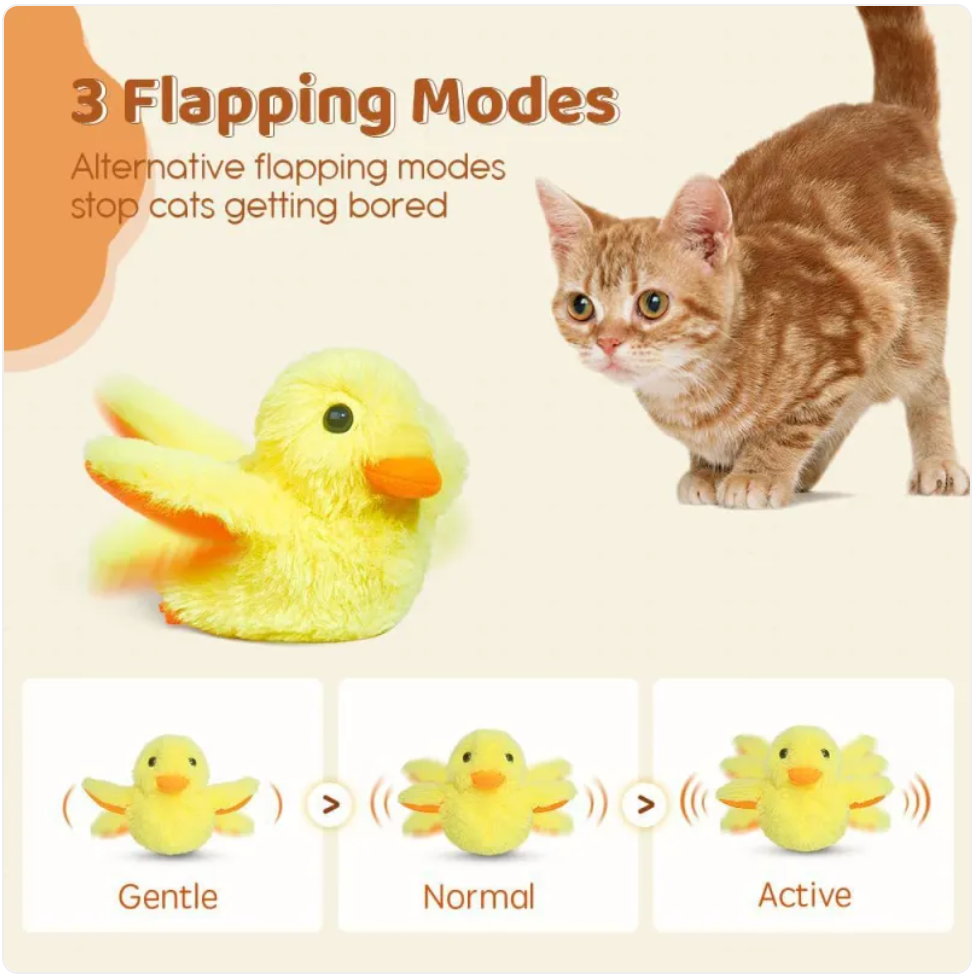 Automatic Electric Duck Cat Toy by My Store 4