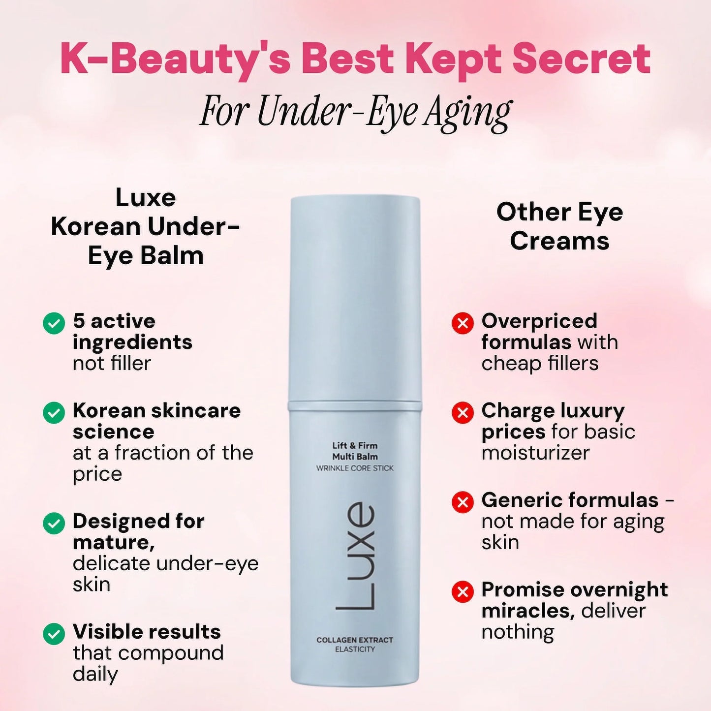 Luxe - Korean Under-Eye Balm by Luxe Cosmetics US