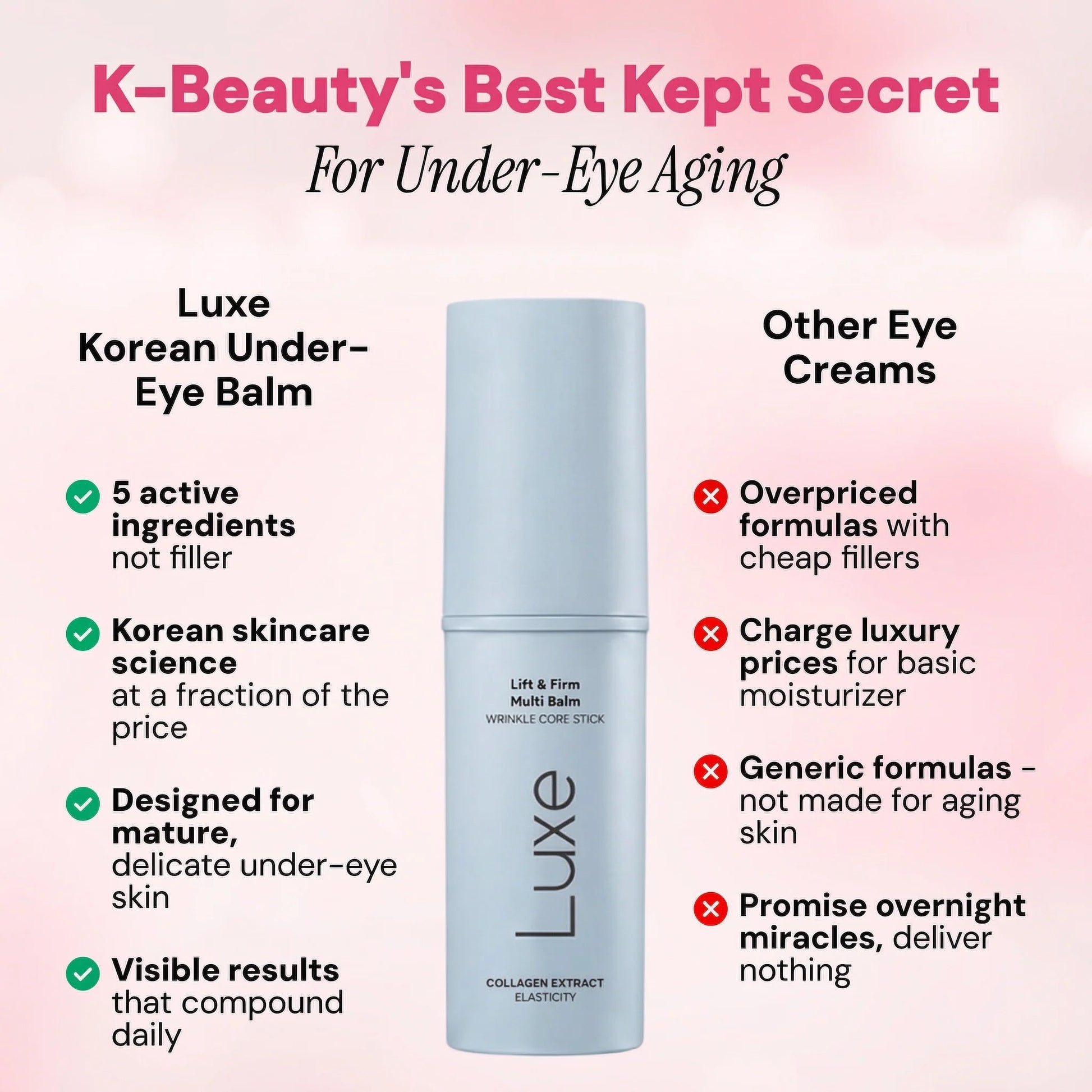 Luxe - Korean Under-Eye Balm by Luxe Cosmetics US