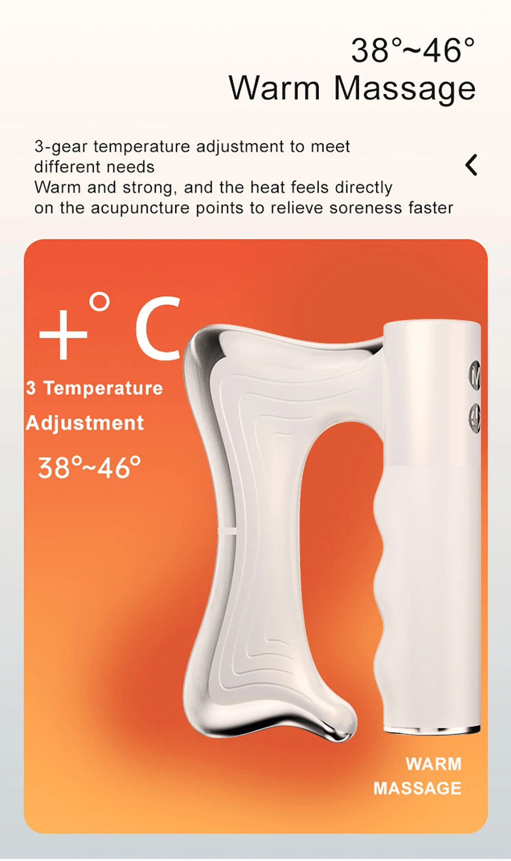 Electric Deep Tissue Massage Blade – Heated Fascia Relaxation Tool by My Store 4