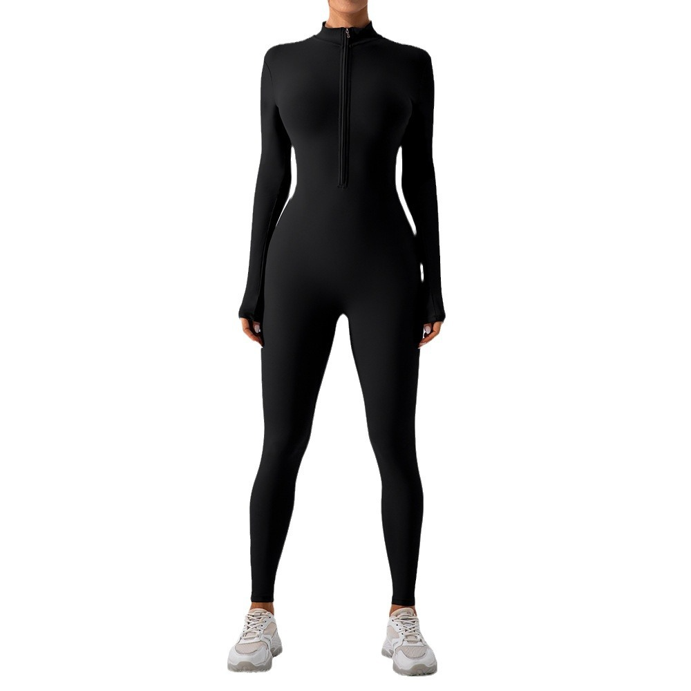 Fleece-Lined Yoga Jumpsuit by My Store 4