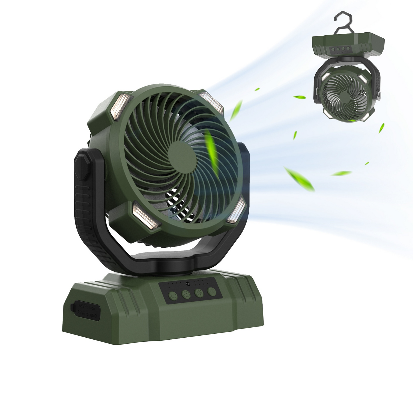 Outdoor Household Power Bank LED Light Camping Fan by My Store 4