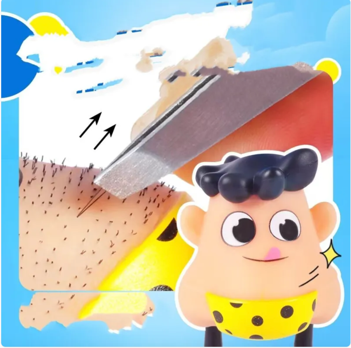 A Funny Toy To Vent One's Beard by My Store 4
