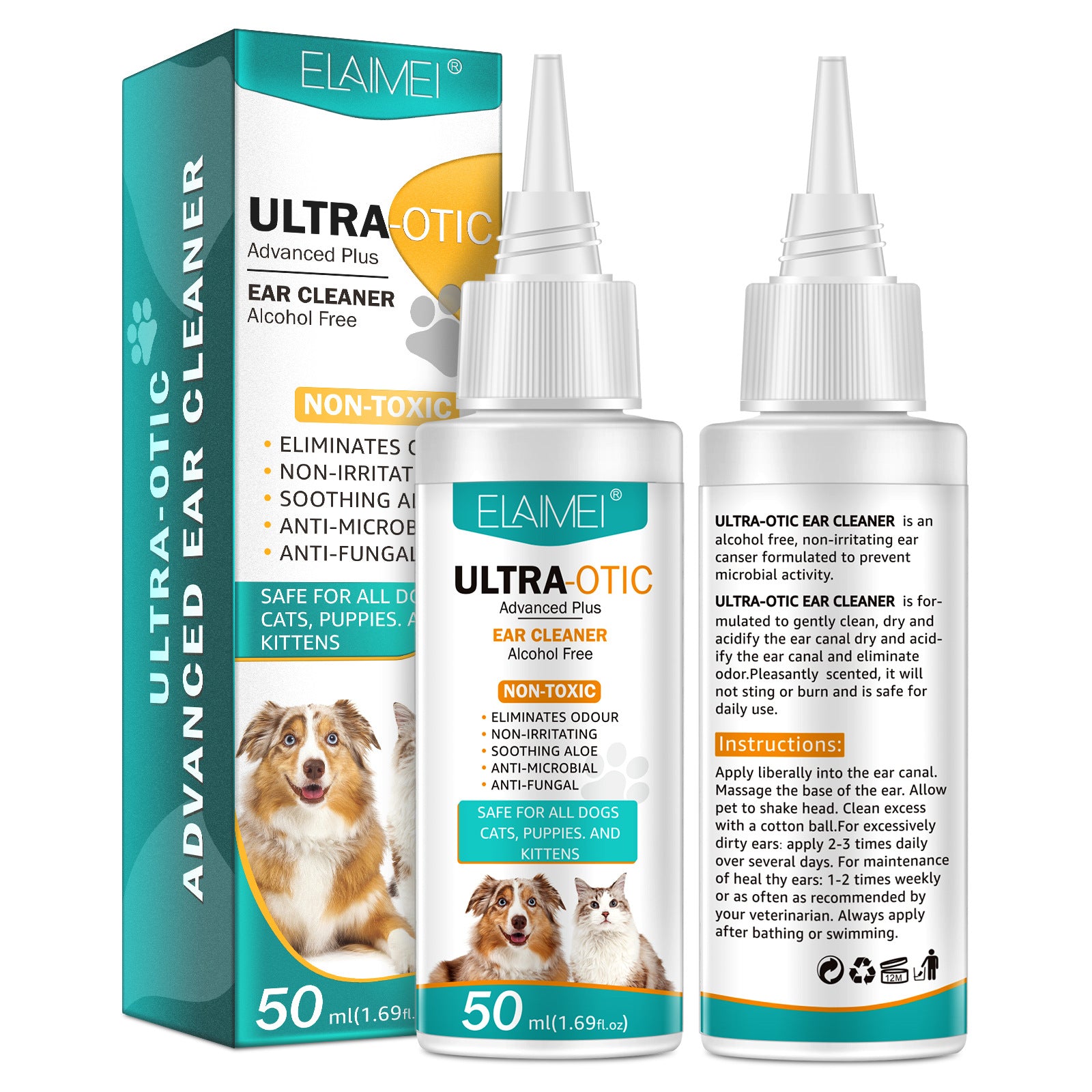 Pet Ear Cleaner 50ml by My Store 4