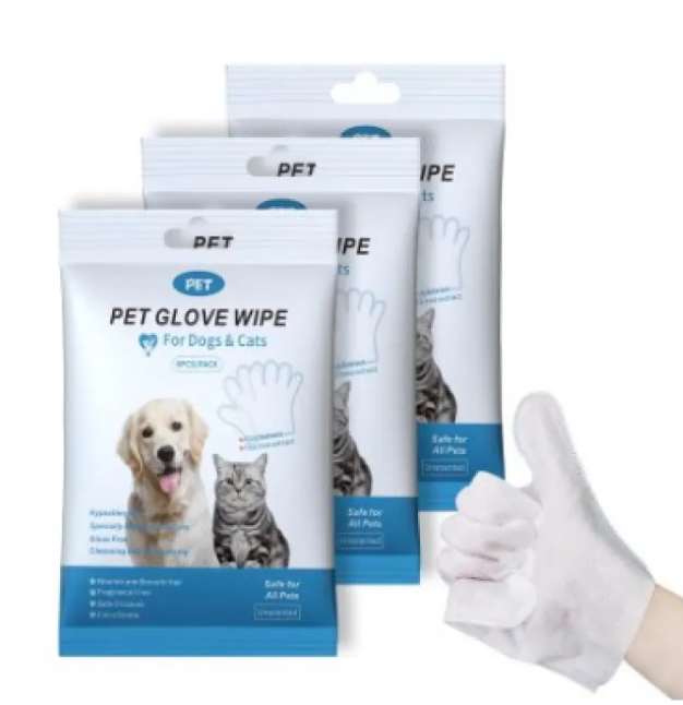 Pet Cleaning Gloves & Wipes by My Store 4