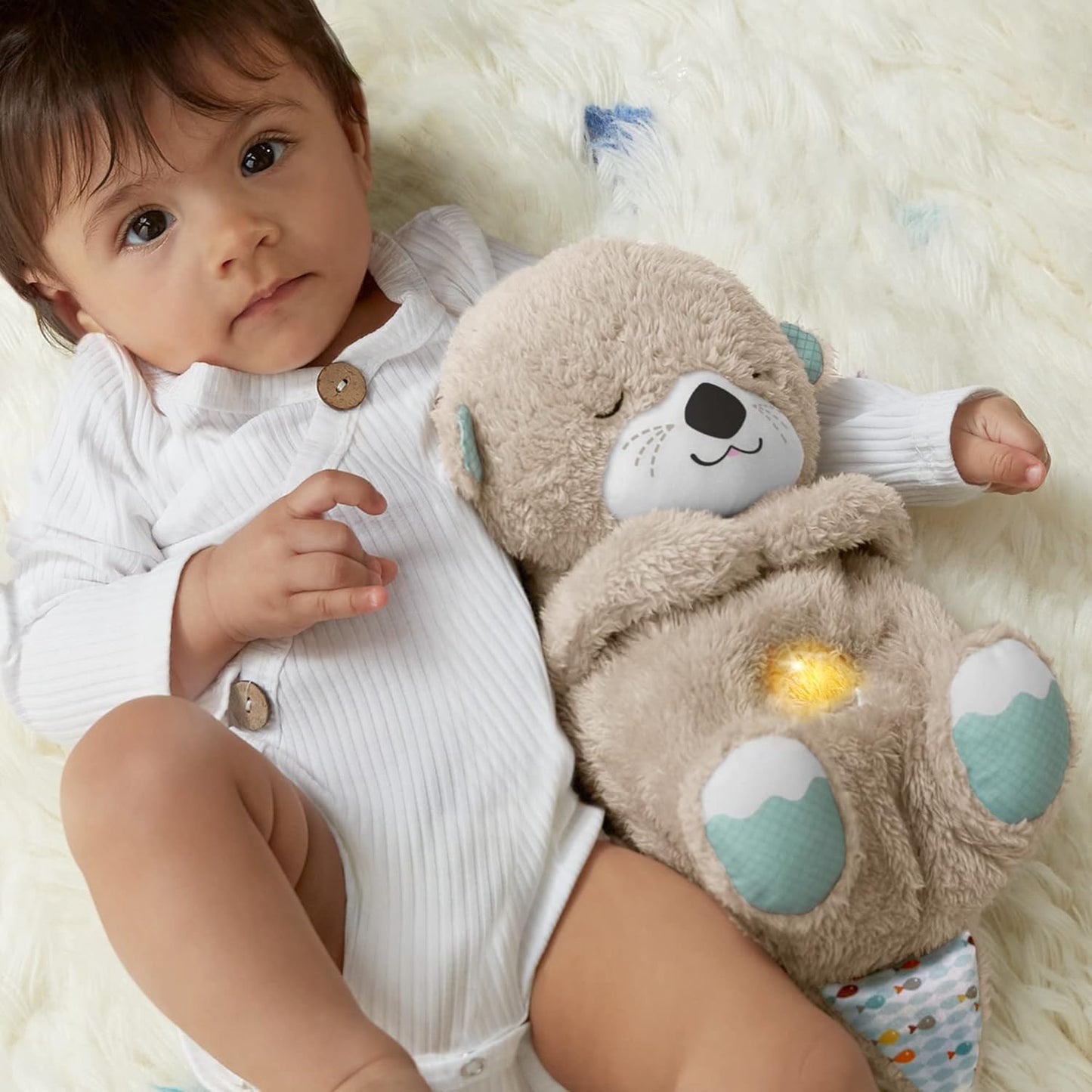 Breathing Bear Soothing Plush by My Store 4