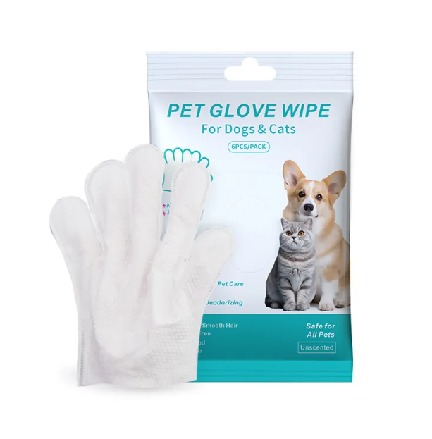Pet Cleaning Gloves & Wipes by My Store 4