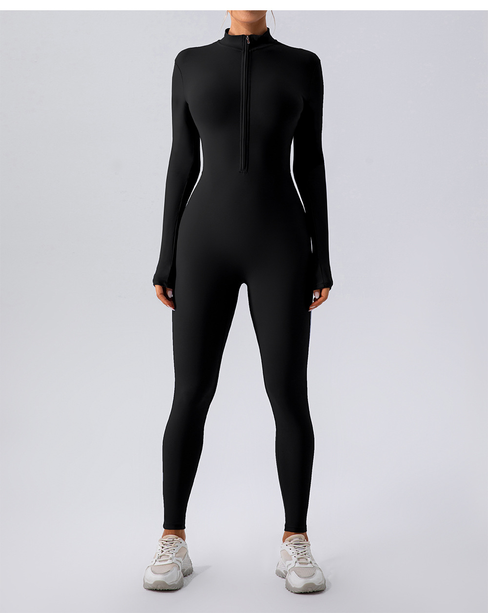 Fleece-Lined Yoga Jumpsuit by My Store 4