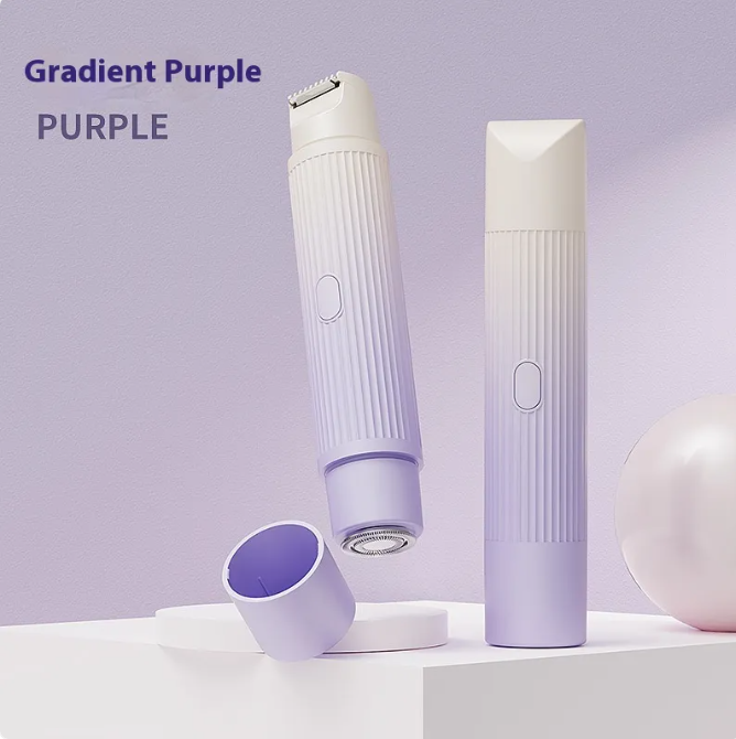 Dual-Head Electric Shaver Painless Women's Epilator Bikini Hair Removal Device Automatic Hair Trimmer Underarm Facial Lips Leg by My Store 4