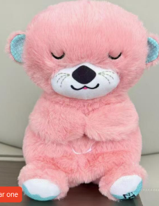Breathing Bear Soothing Plush by My Store 4
