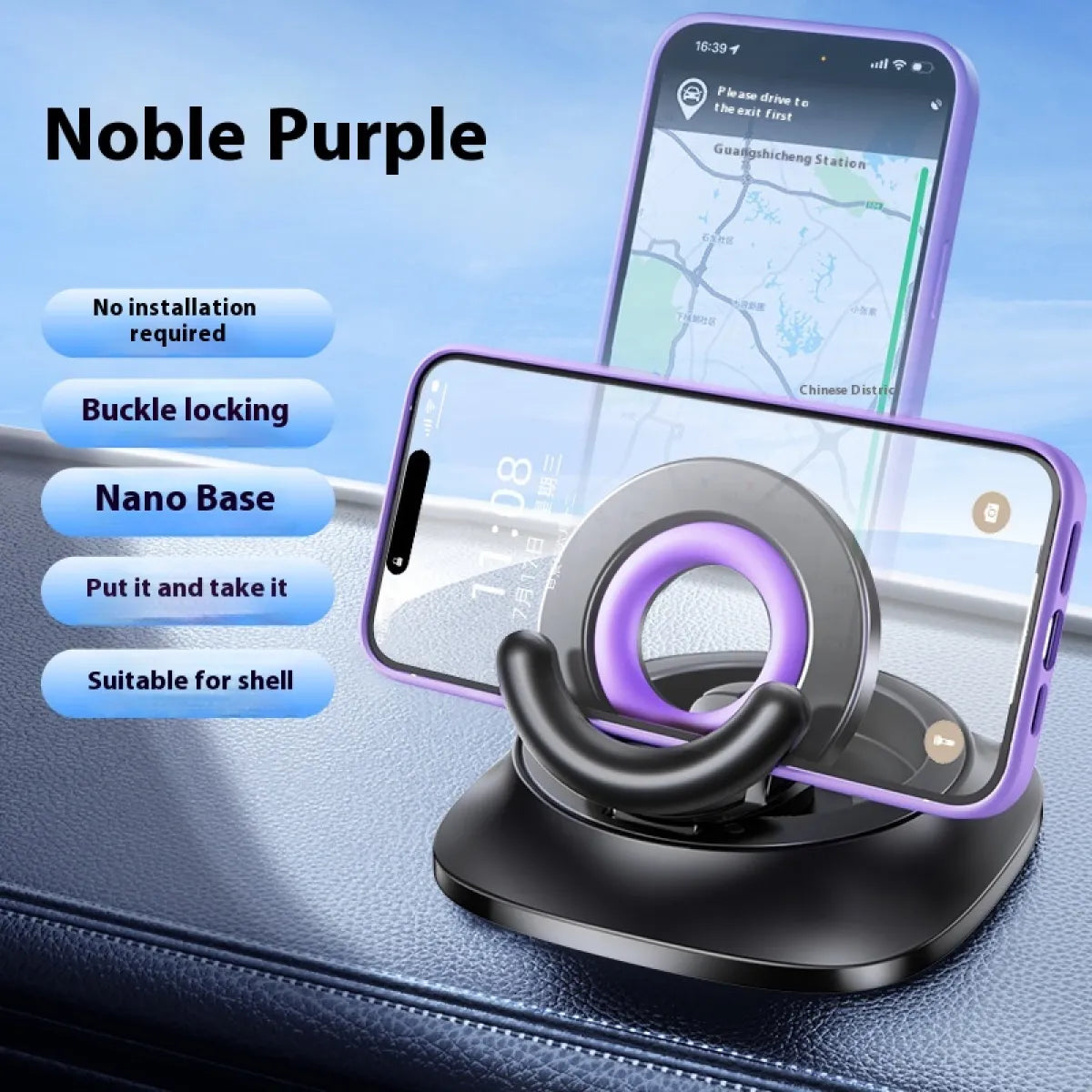 Adjustable Car Mount Magnetic Phone Holder by My Store 4