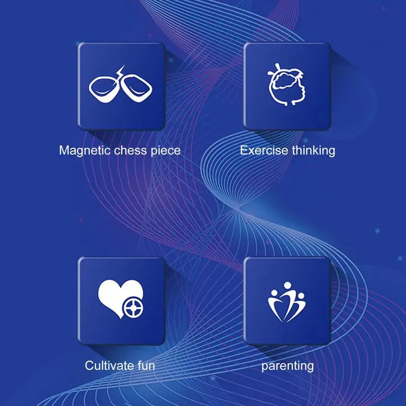 Chess Board Game Magnetic Effect by My Store 4