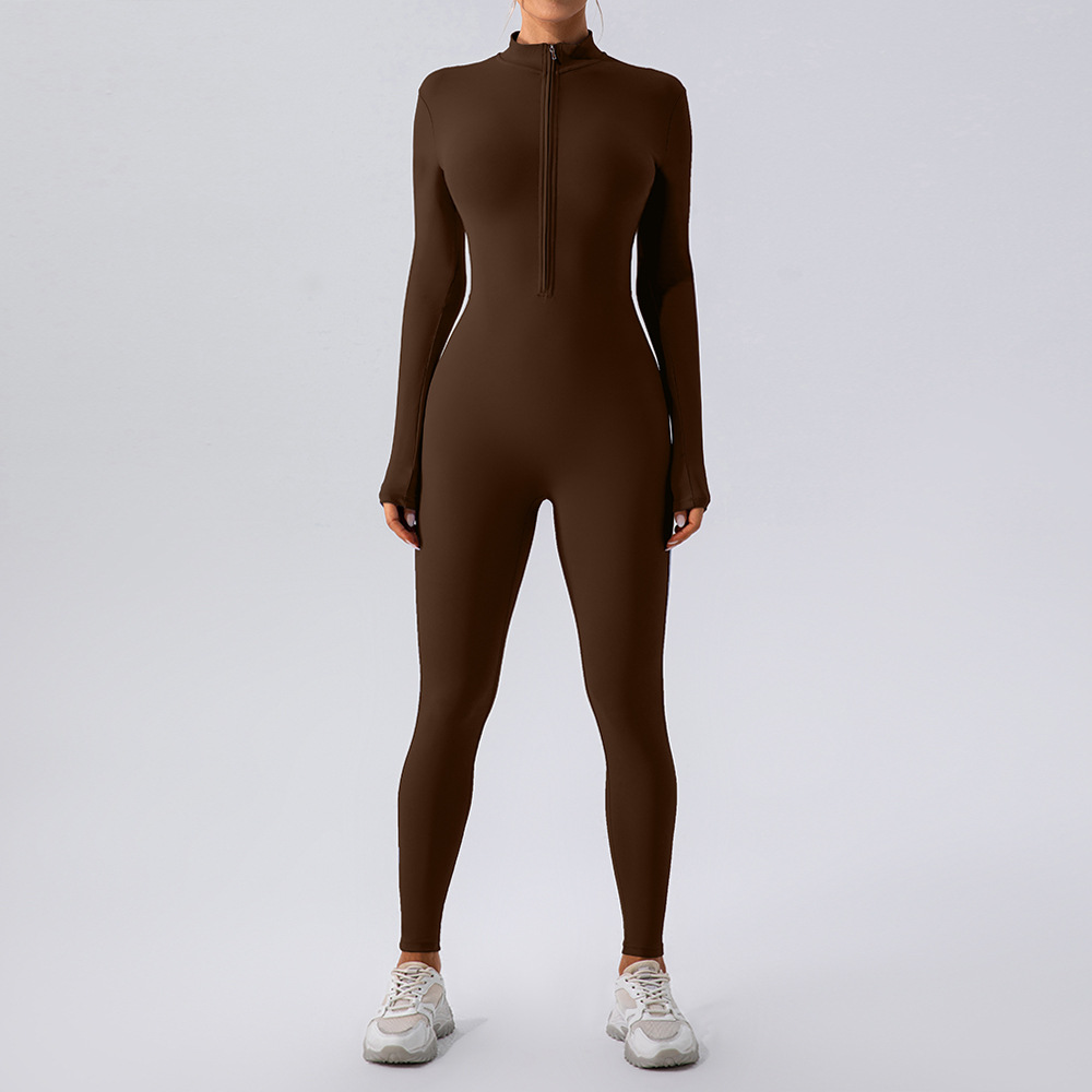 Fleece-Lined Yoga Jumpsuit by My Store 4