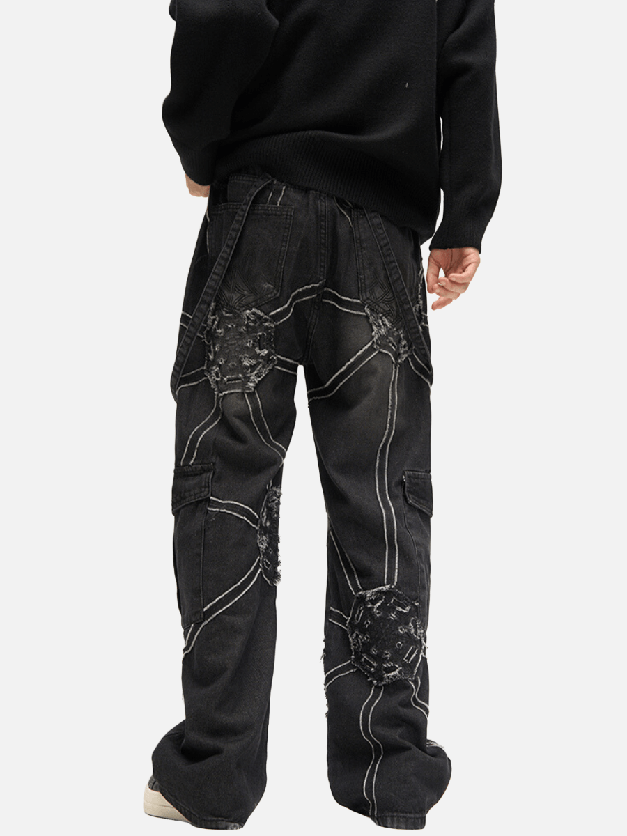 Spider Denim Pants by My Store 4