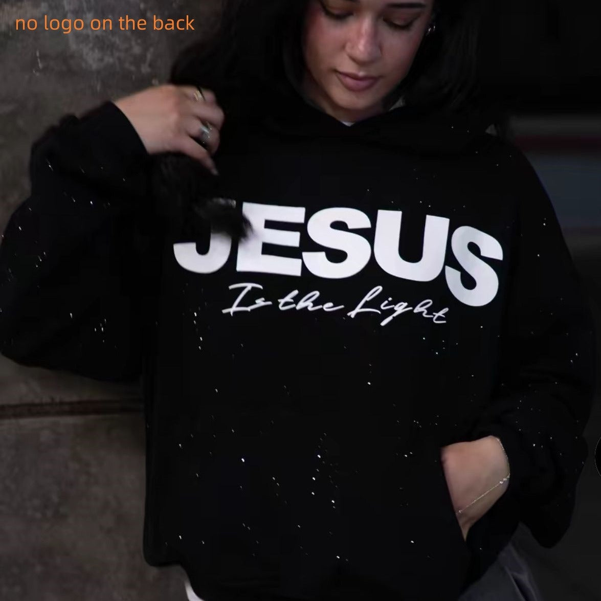 Pullover Round Neck Hooded Sweatshirt by My Store 4