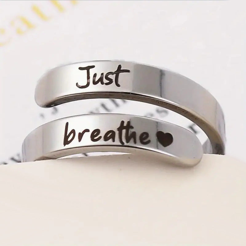 Silver Spiral Heart Ring by My Store 4