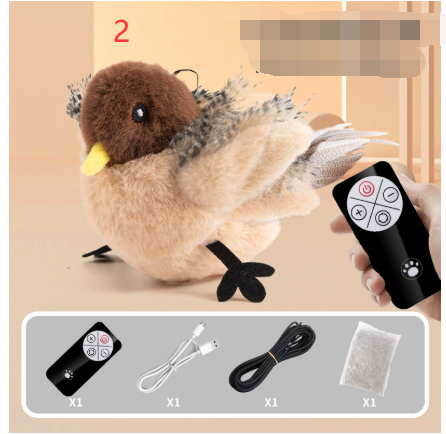 Plush Bird Pet Toy by My Store 4
