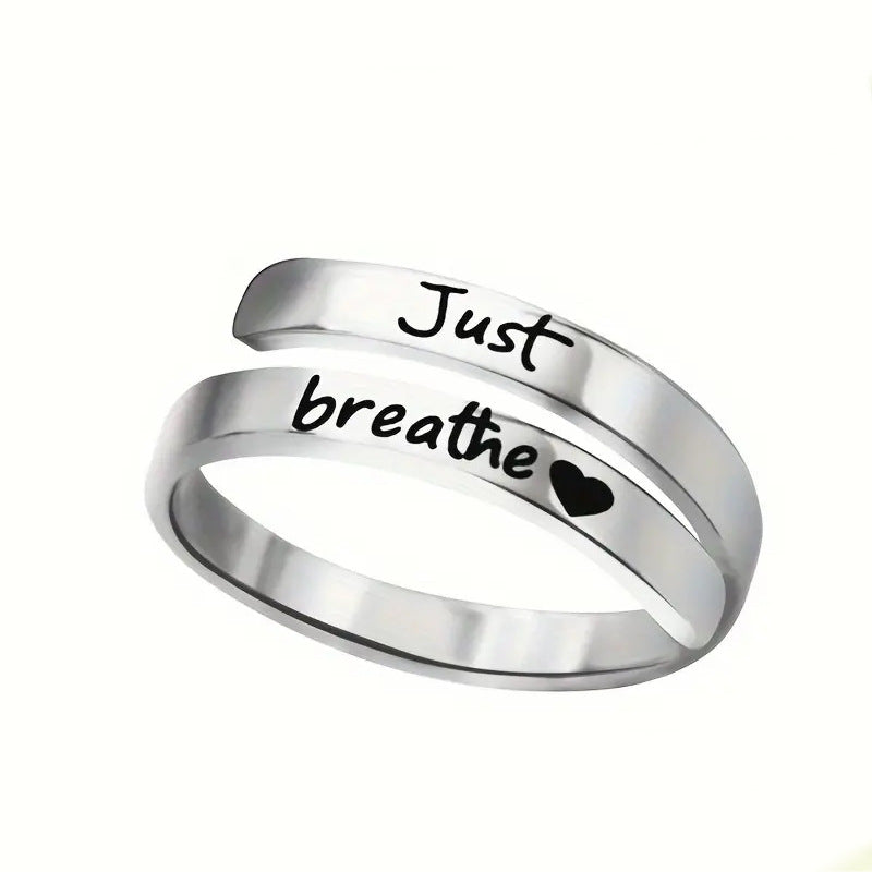 Silver Spiral Heart Ring by My Store 4