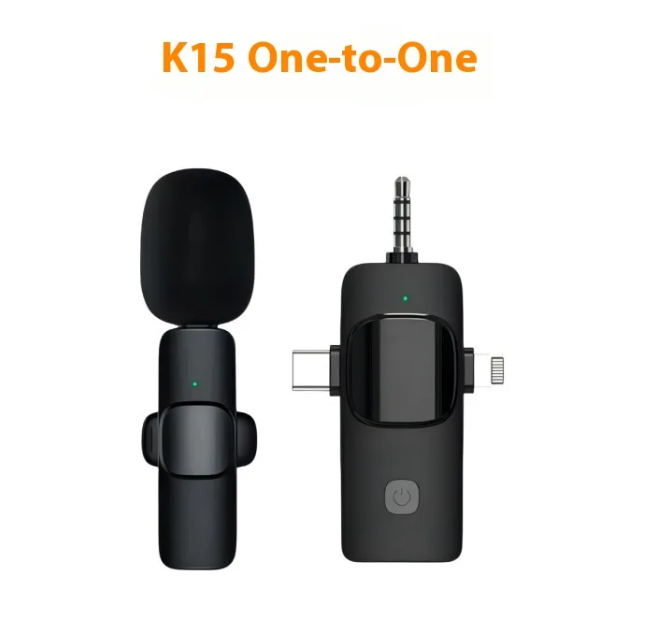 Wireless Collar Clip Microphone Three-in-one Three Connector Mini Microphone 35 Hole by My Store 4