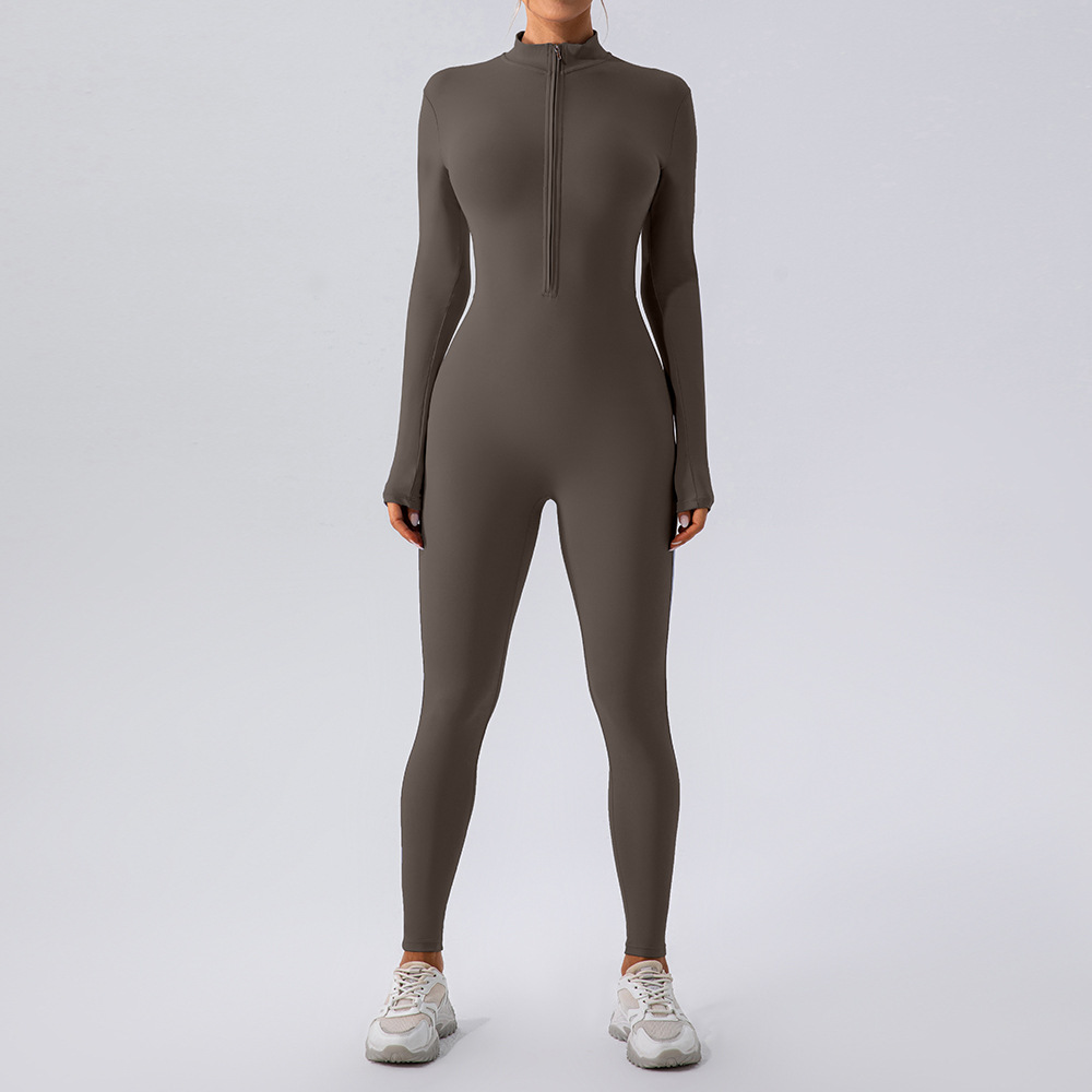Fleece-Lined Yoga Jumpsuit by My Store 4