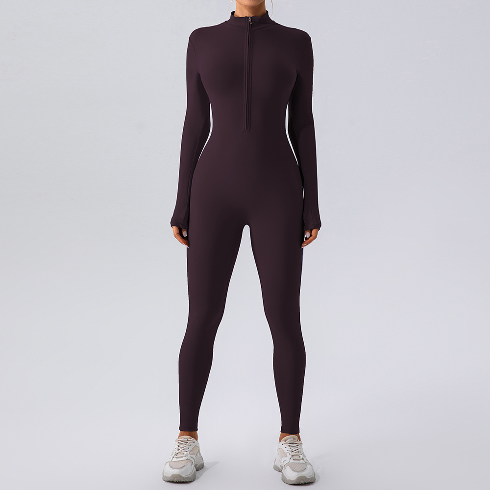 Fleece-Lined Yoga Jumpsuit by My Store 4