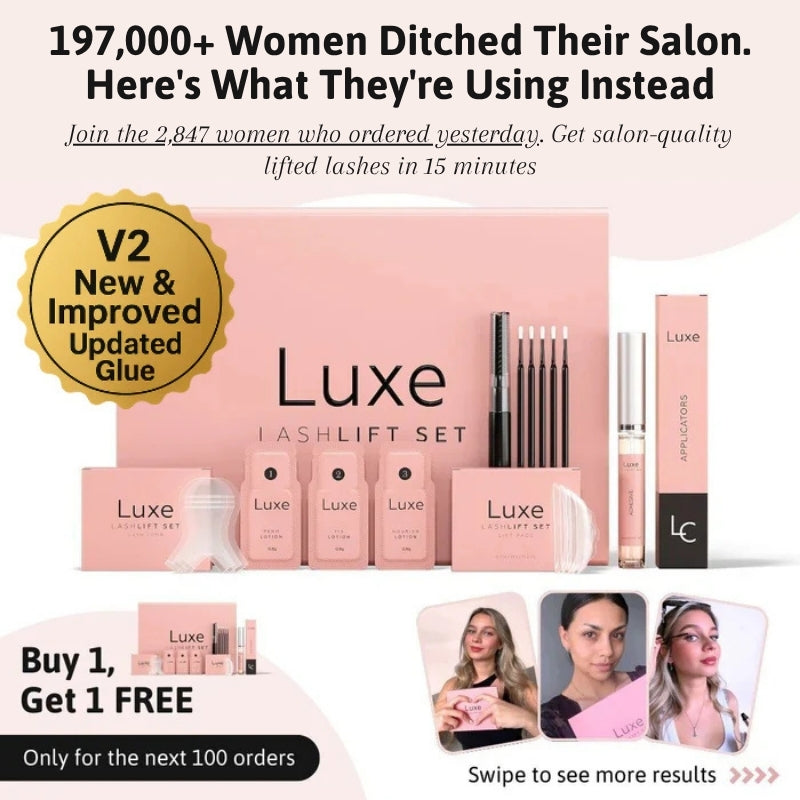 Luxe Lashlift Set (BUY 1 GET 1 FREE) by Luxe Cosmetics US