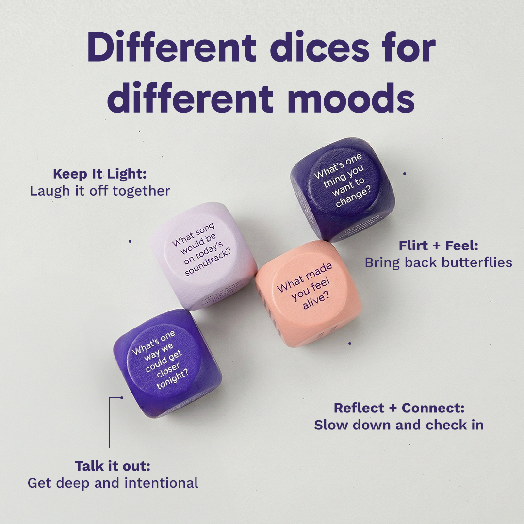"How Was Your Day?" Dice by Paired