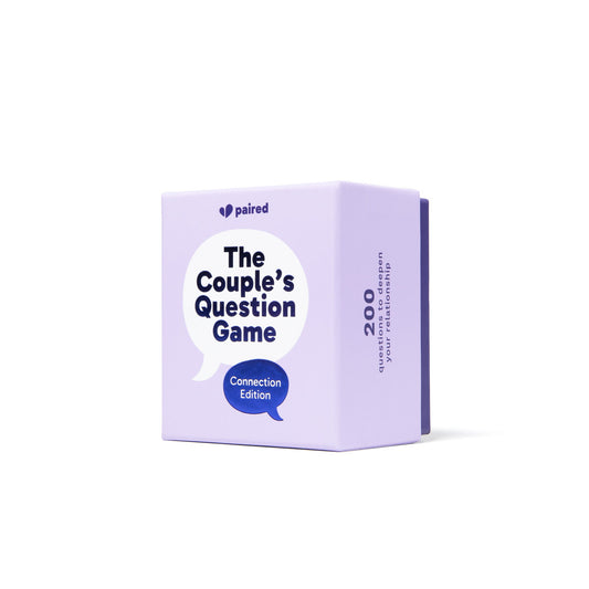 The Couple's Question Game - Connection Edition by Paired