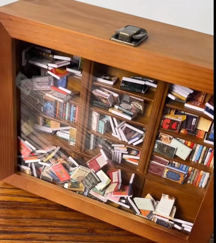 Anxiety Bookshelf | Shake Away Your Anxiety by My Store 4