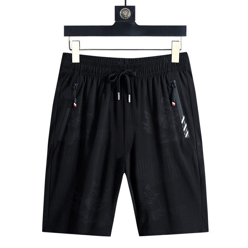 Thin Fitness Running Beach Five-Point Pants by My Store 4