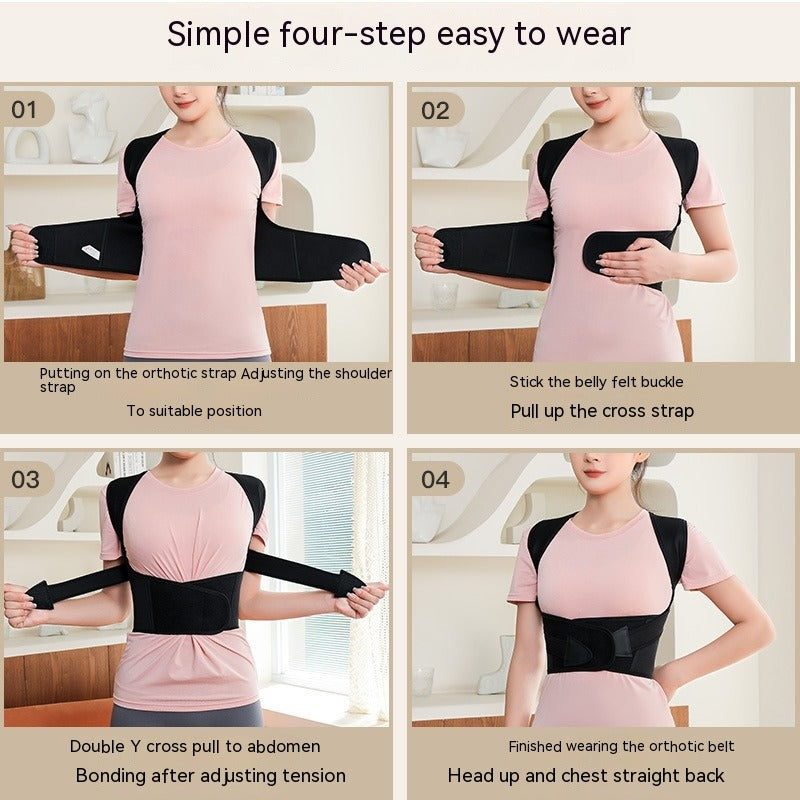 Unisex Posture Corrector Back Brace by My Store 4