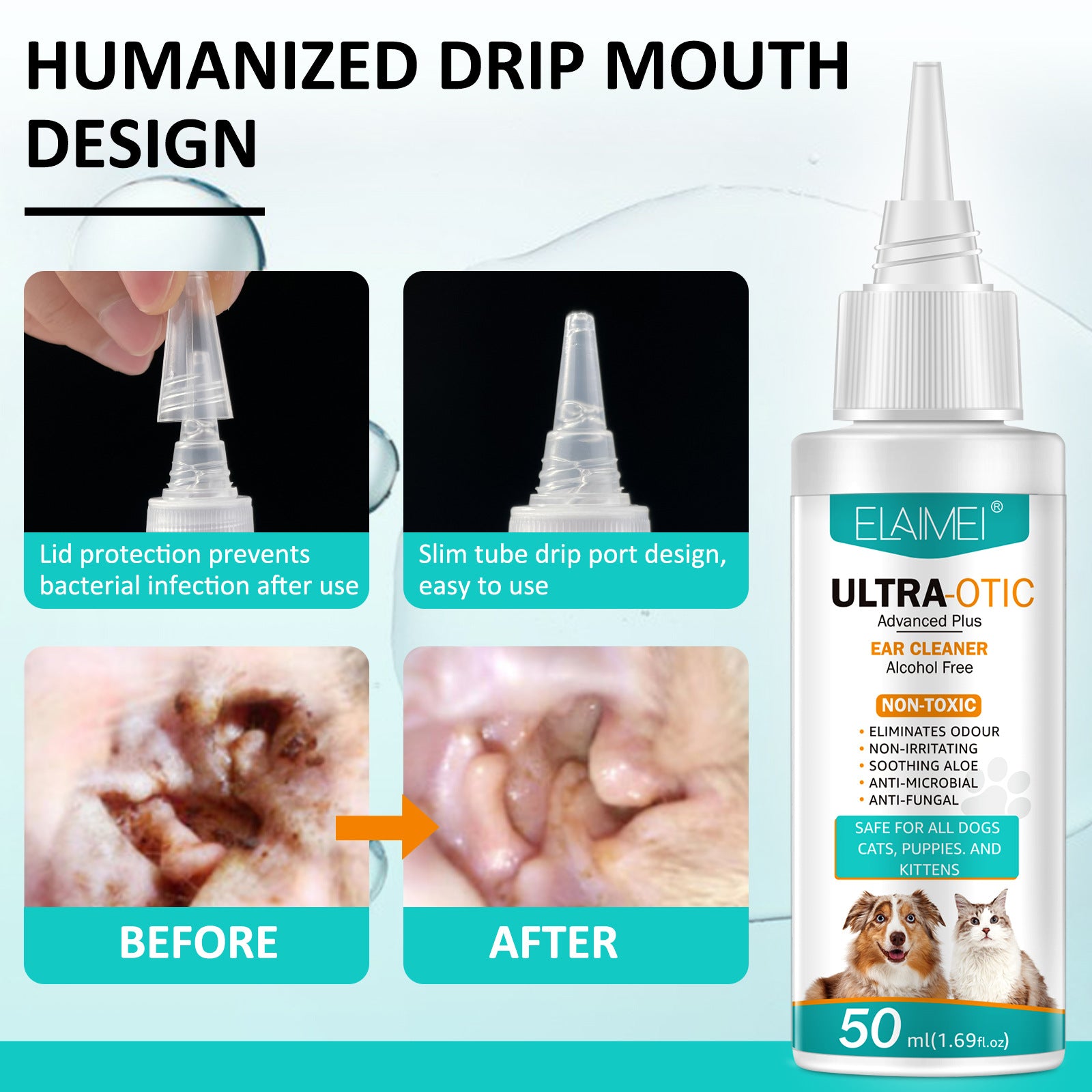 Pet Ear Cleaner 50ml by My Store 4
