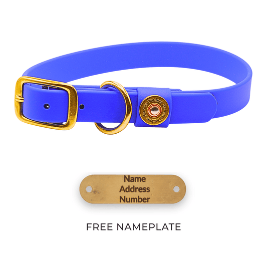 Barrows Dog Collar - Blue by Barrows Outdoor