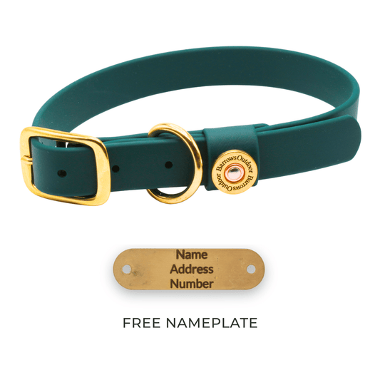 Barrows Dog Collar - Green by Barrows Outdoor