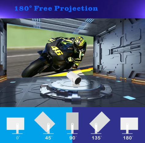 Portable Projector by My Store 4