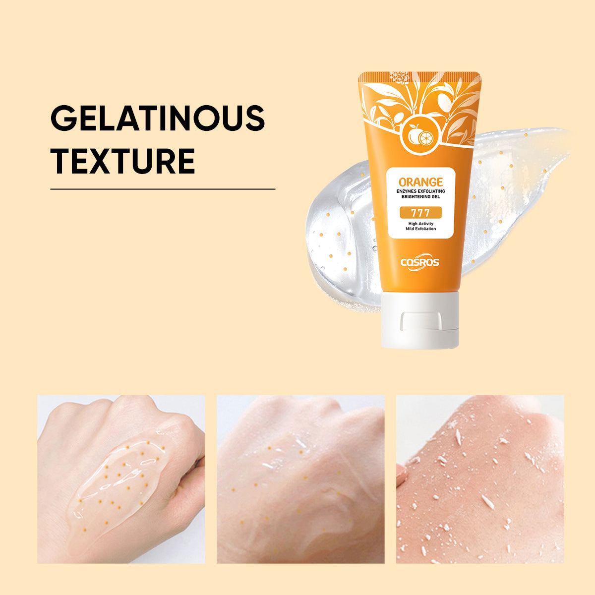 Orange Exfoliating Whitening Gel for Skin Care by My Store 4