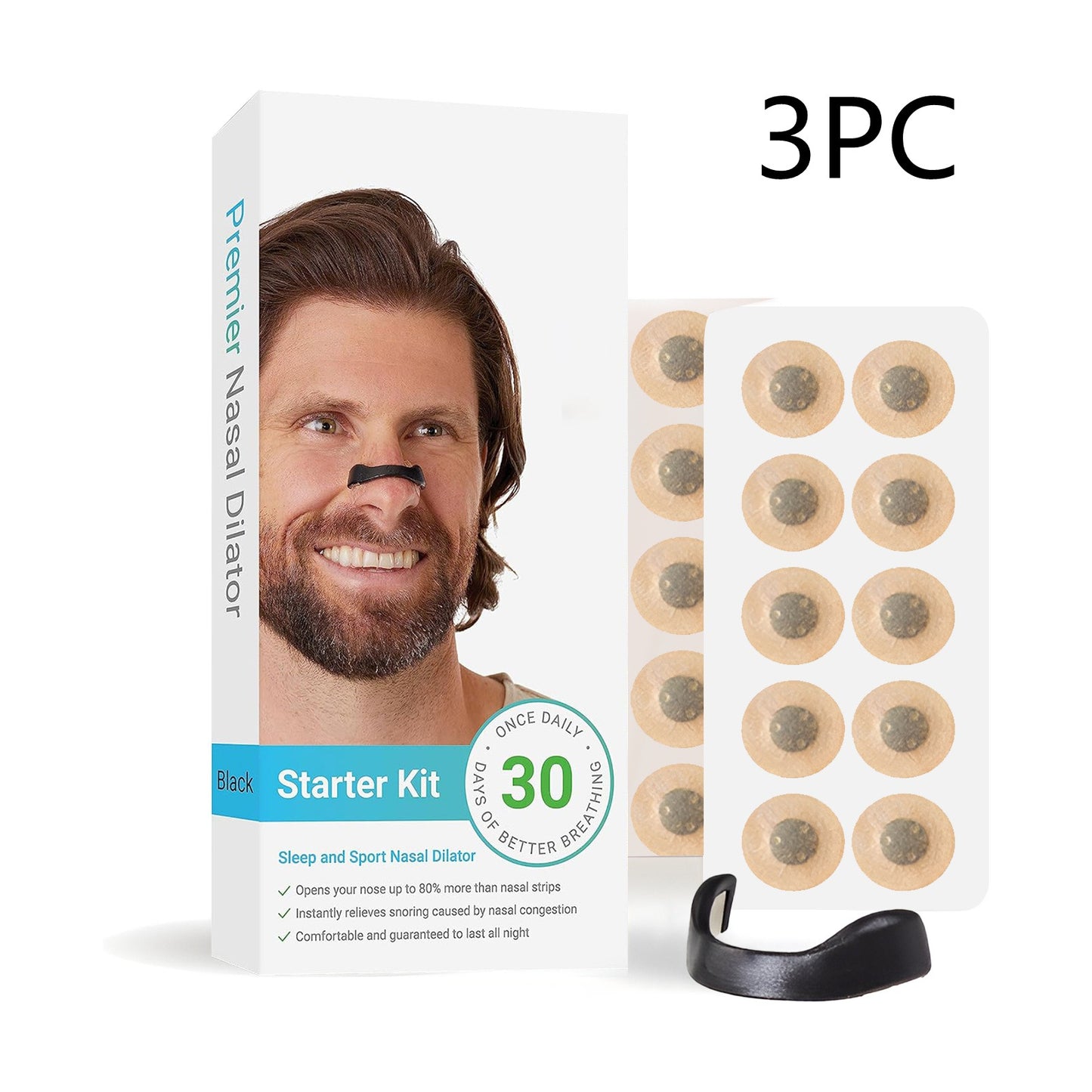 Magnetic Nasal Dilator Strips for Better Sleep by My Store 4