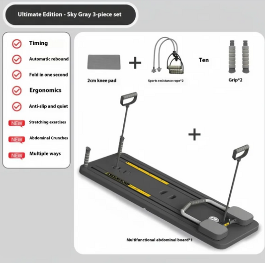 Household Abdominal Wheel Fitness Board by My Store 4