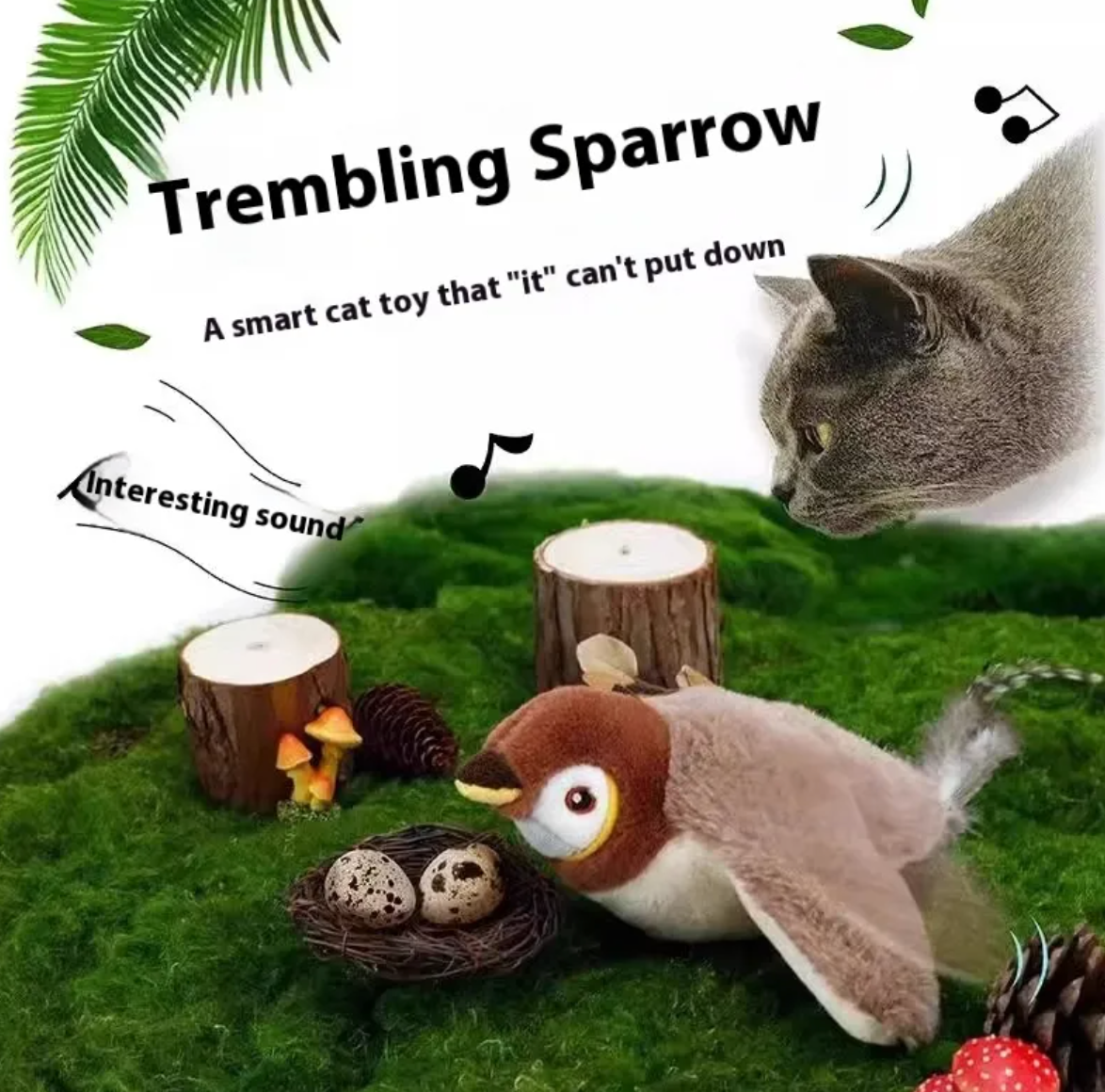 Plush Bird Pet Toy by My Store 4