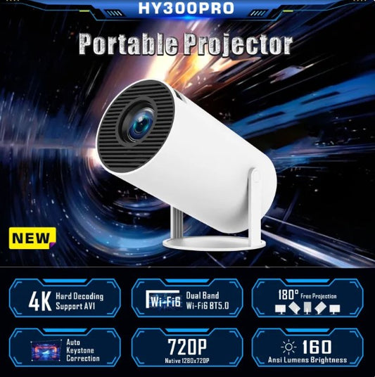 HY300 Pro Projector Home Theater by My Store 4