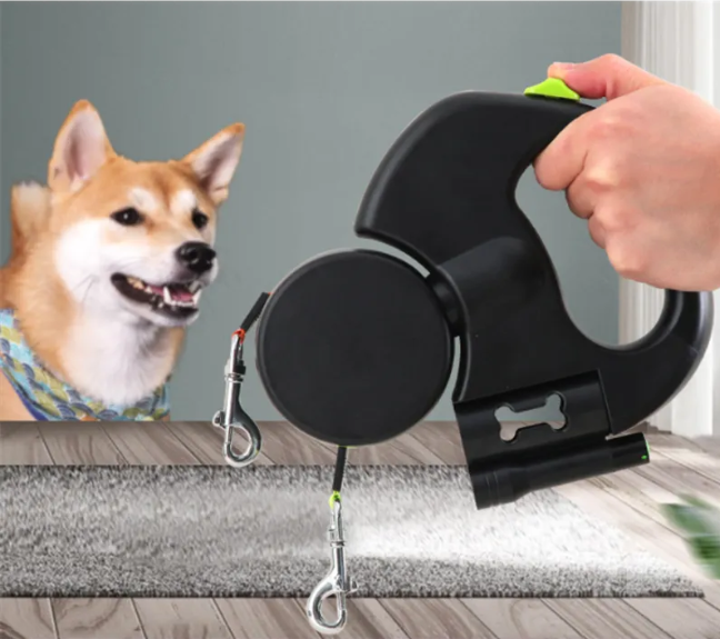 Auto Double Dog Leash by My Store 4