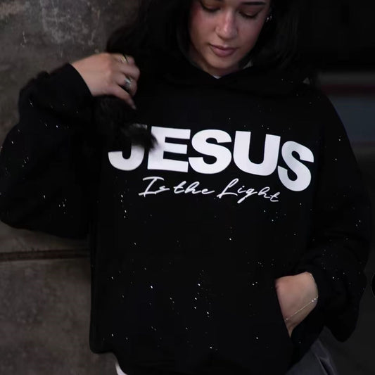 Pullover Round Neck Hooded Sweatshirt by My Store 4