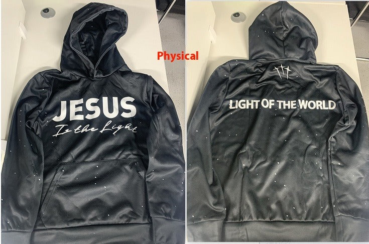 Pullover Round Neck Hooded Sweatshirt by My Store 4