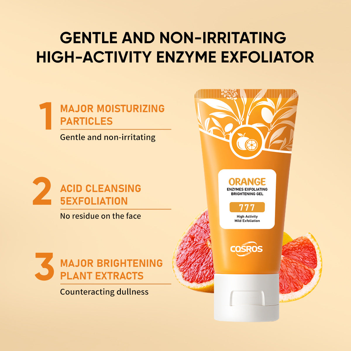 Orange Exfoliating Whitening Gel for Skin Care by My Store 4