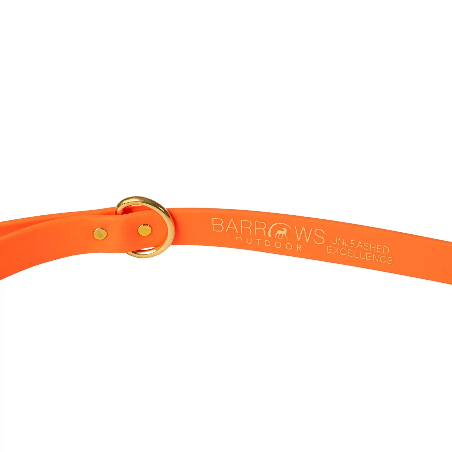 Barrows Dog Leash - Orange by Barrows Outdoor
