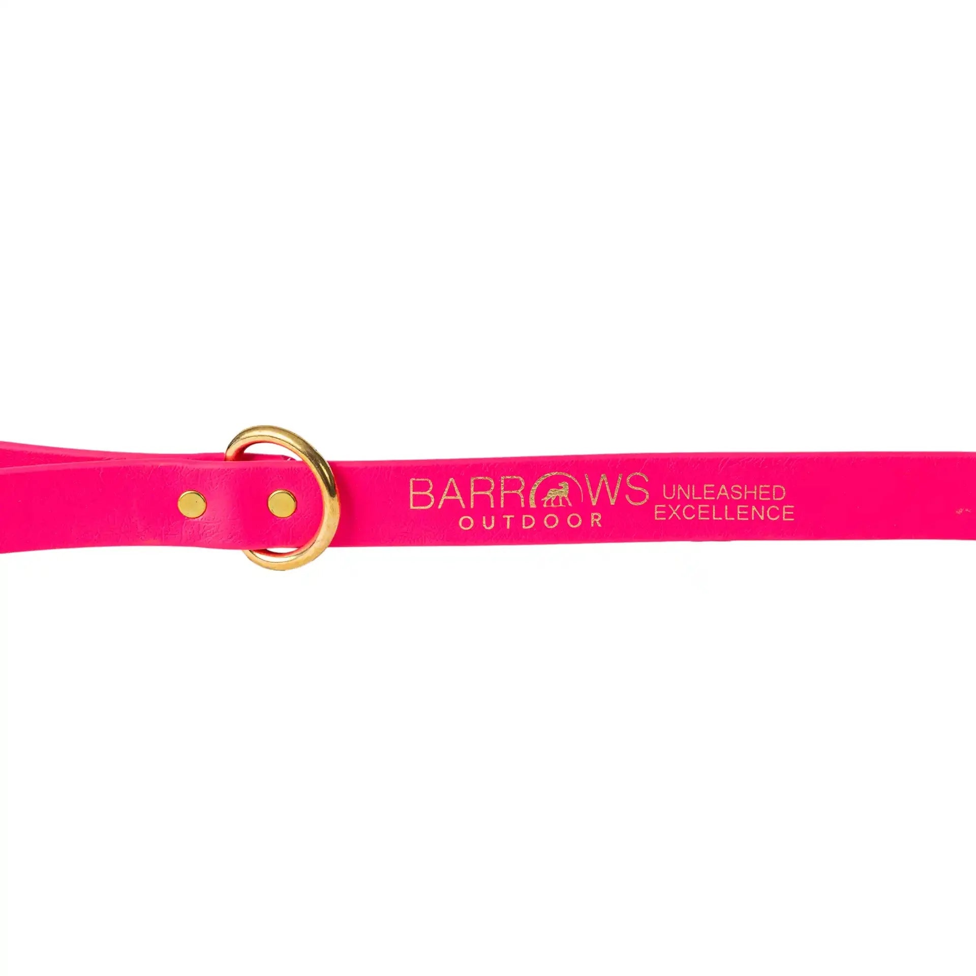 Barrows Dog Leash - Pink by Barrows Outdoor